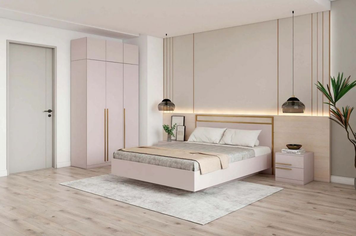 НИКОЛЬ Спальный гарнитур (модульный) | фото 12