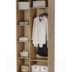 ДАРЬЯ Гостиная (Дуб вотан/Белый глянец) модульная | фото 5