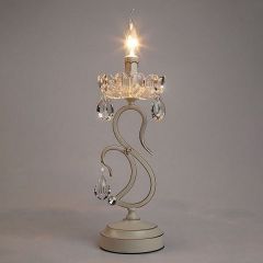 Настольная лампа декоративная Eurosvet Etna 12205/1T белый Strotskis | фото 2