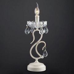 Настольная лампа декоративная Eurosvet Etna 12205/1T белый Strotskis | фото 4