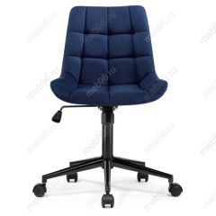 Офисное кресло Честер черный / синий | фото 3