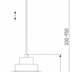 Подвесной светильник Eurosvet Jeffry 50241/1 LED дымчатый | фото 3