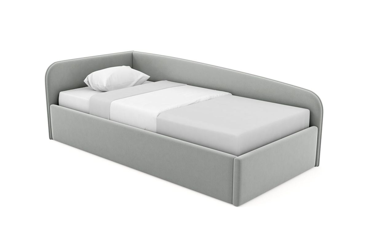 Кровать угловая Лэсли интерьерная +основание (90х200) | фото 8