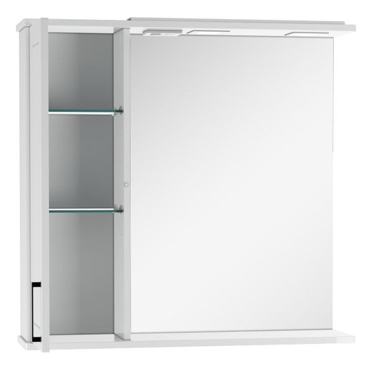 Шкаф-зеркало Charlie 80 левый Домино (DCh2516HZ) | фото 2