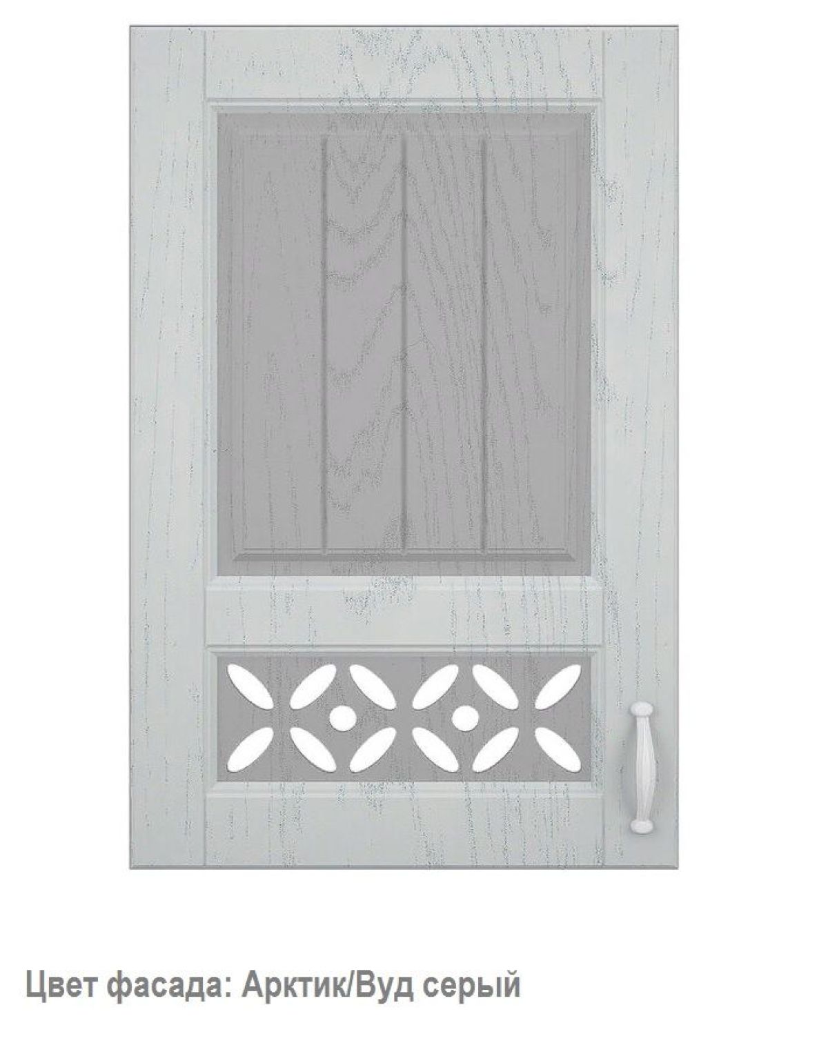 Кухонный гарнитур Камелия 2000 Арктик/Мурено (модульный) Горизонт | фото 3