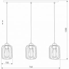 Подвесной светильник TK Lighting Galaxy New 4716 Galaxy New | фото 2