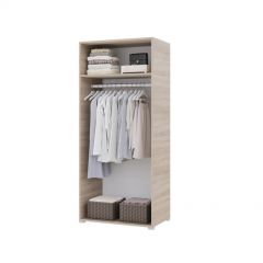 Шкаф 2-х створчатый VICTOR (Сонома/Белый) | фото 2