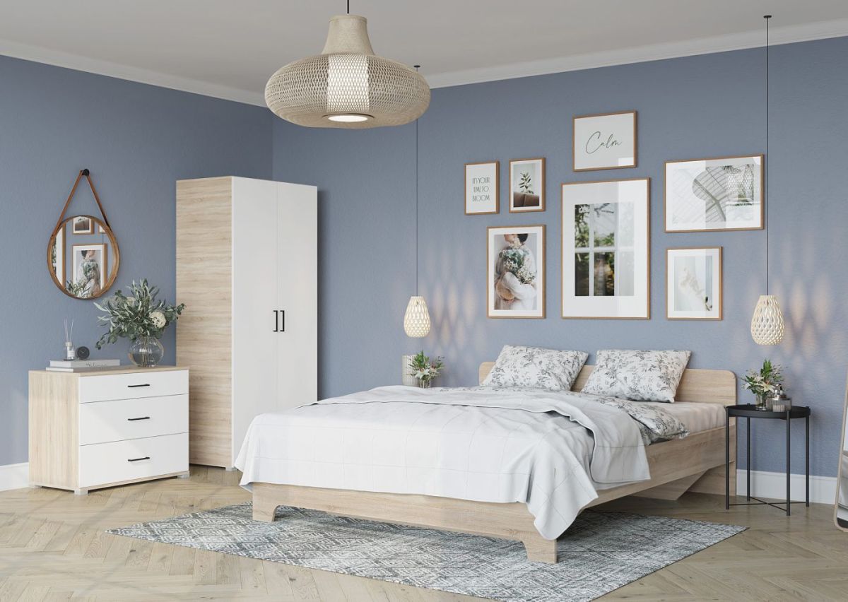 Комод VICTOR (Сонома/Белый) | фото 3