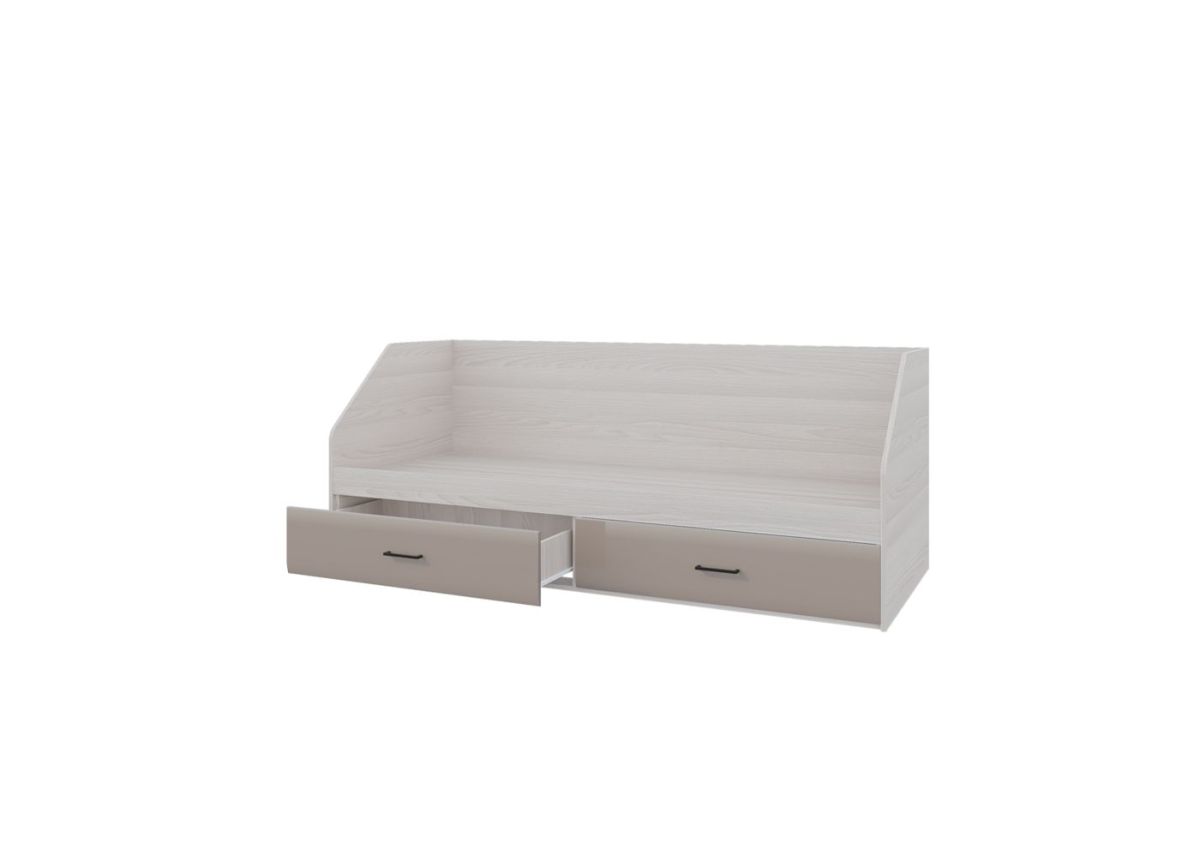 Детская НЕНСИ (модульная) Ясень Шимо светлый/Капучино глянец | фото 2