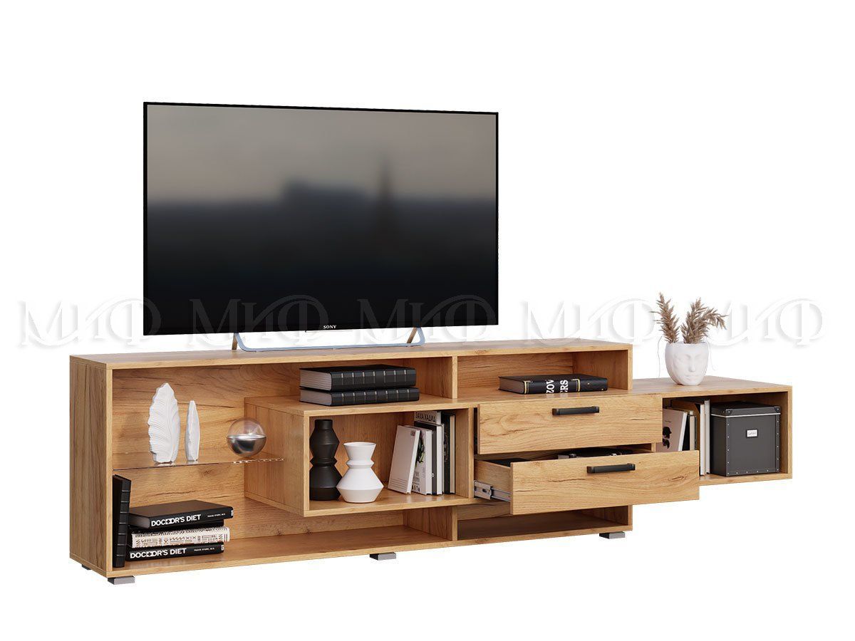 АЛТЕЯ Тумба ТВ (Дуб крафт) | фото 2