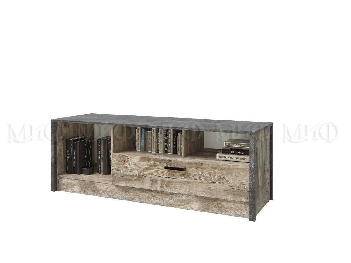 Амели Тумба ТВ (Дуб Юкон-Бетон темный) | фото 2