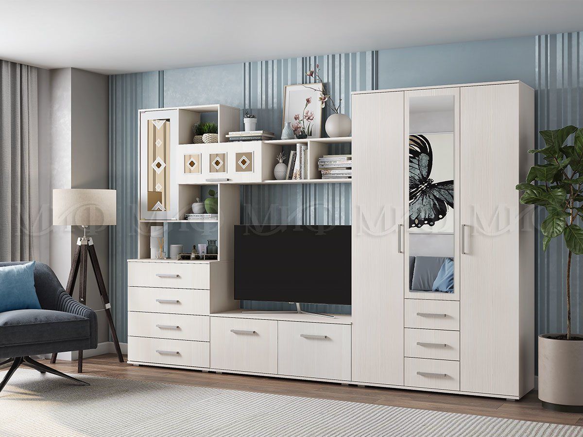 Гостиная Белла (Сандал, Графит/Дуб крафт) | фото 6