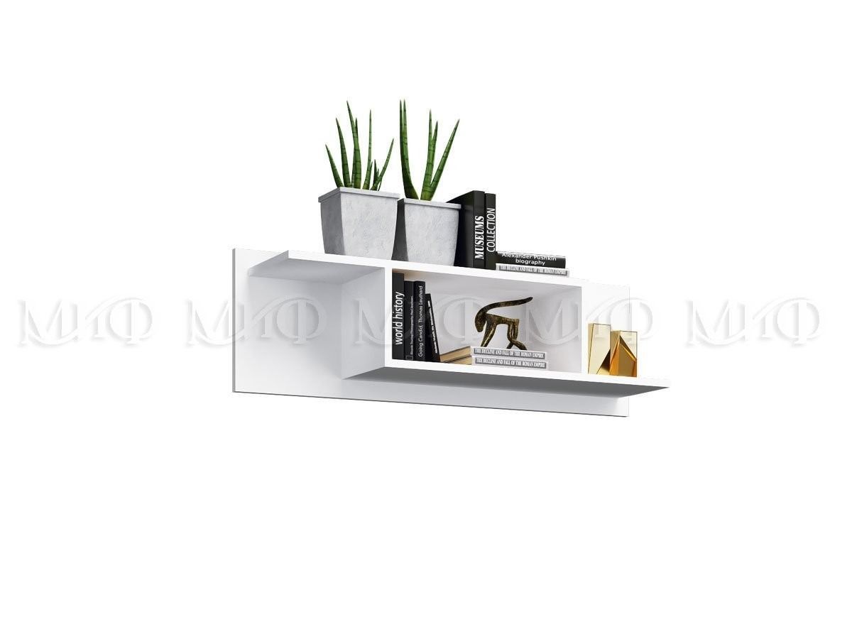 НЭНСИ NEW Гостиная ЛДСП (модульная) Белый глянец/Сонома | фото 13