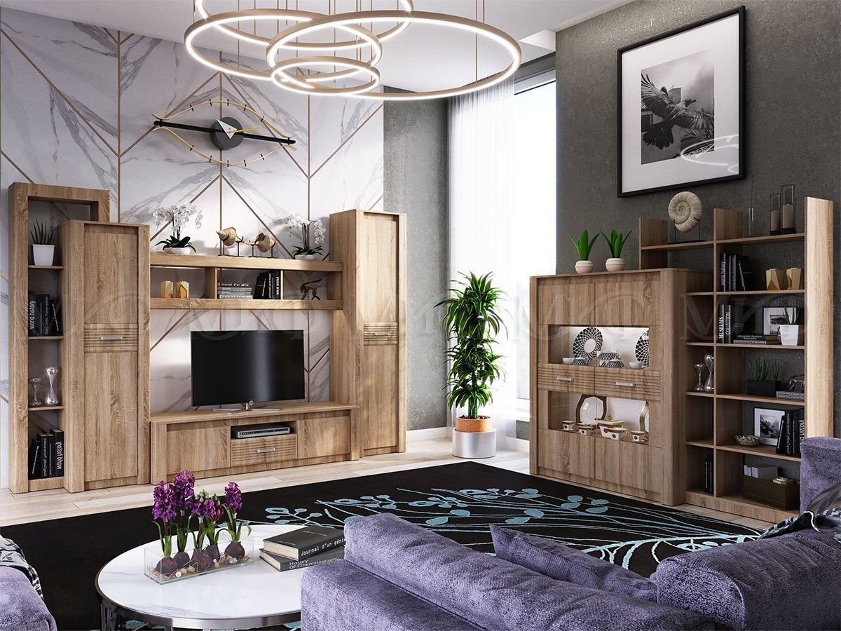 ТЕРРА Тумба Тв (Дуб сонома) | фото 2