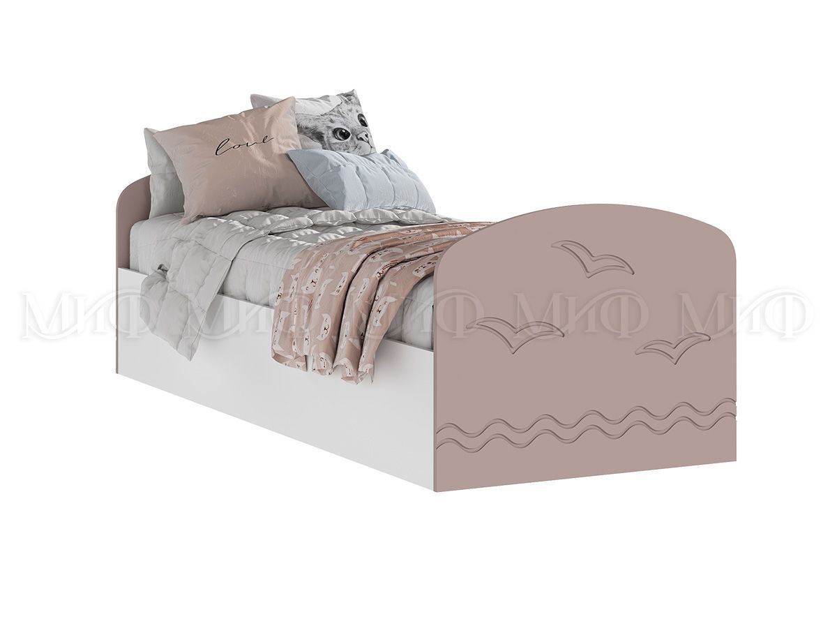 ЮНИОР-2 Кровать 800 (МДФ матовый) | фото 4