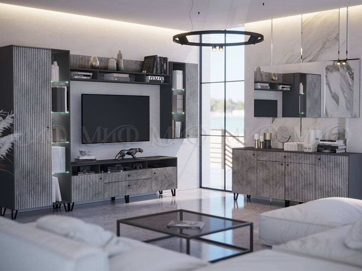 ОЛИВИЯ Гостиная МДФ (модульная) | фото 3