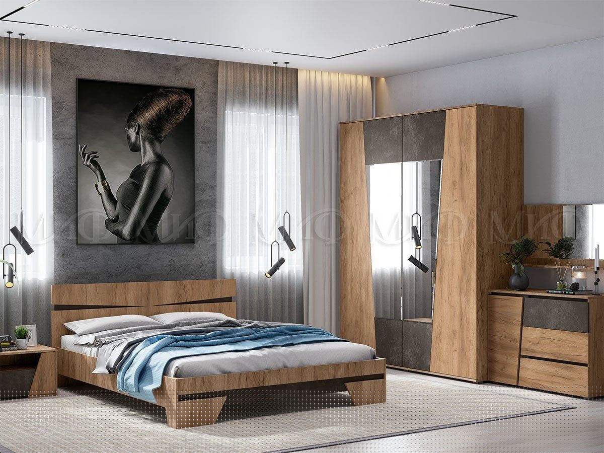 СОРЕНТО Кровать 1600 с основанием | фото 2