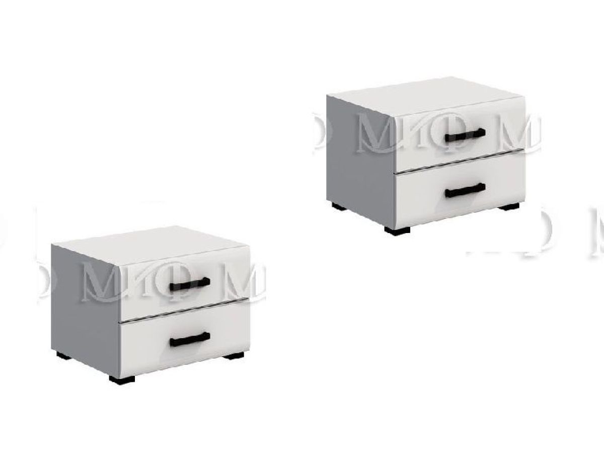 НЭНСИ NEW Спальный гарнитур МДФ (модульный) Белый глянец/Сонома | фото 6