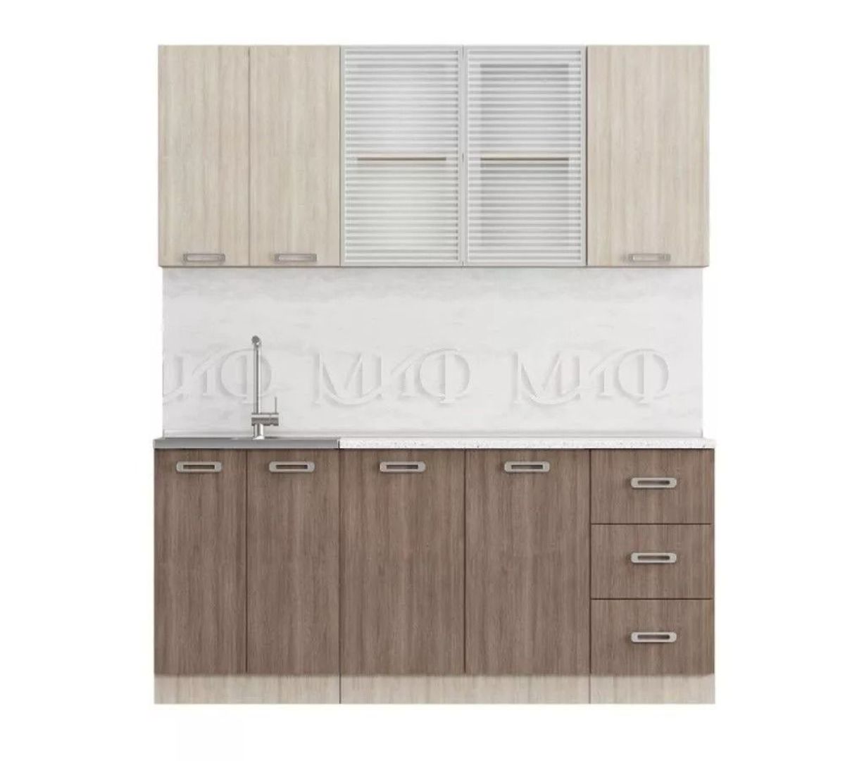 КАТЯ Кухонный гарнитур 1,8 м (Ясень) | фото 2