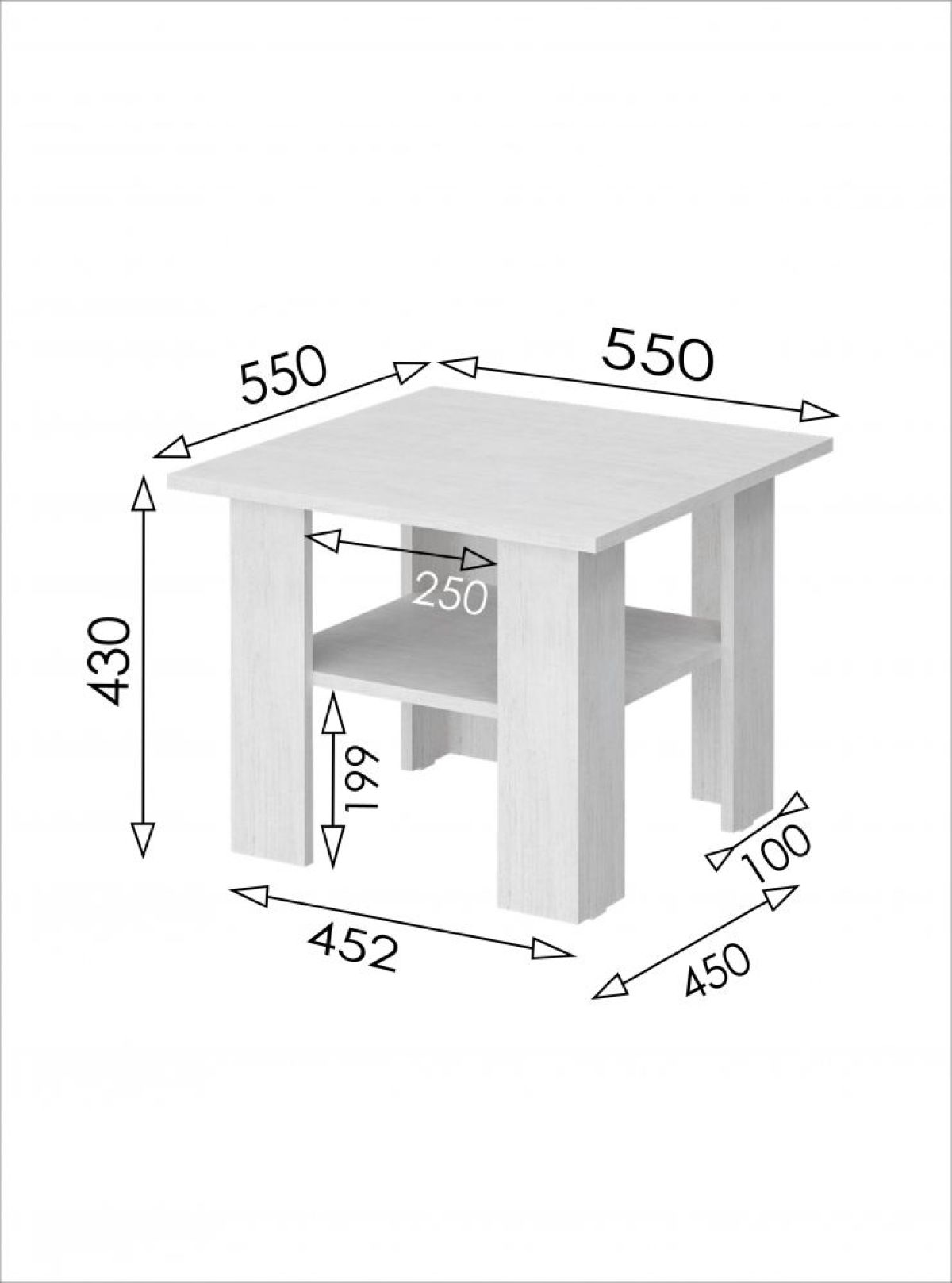Стол журнальный 550 Вена | фото 4