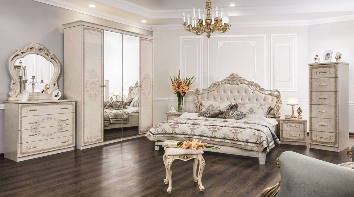 Комод 4 ящика Патрисия (крем) | фото 4