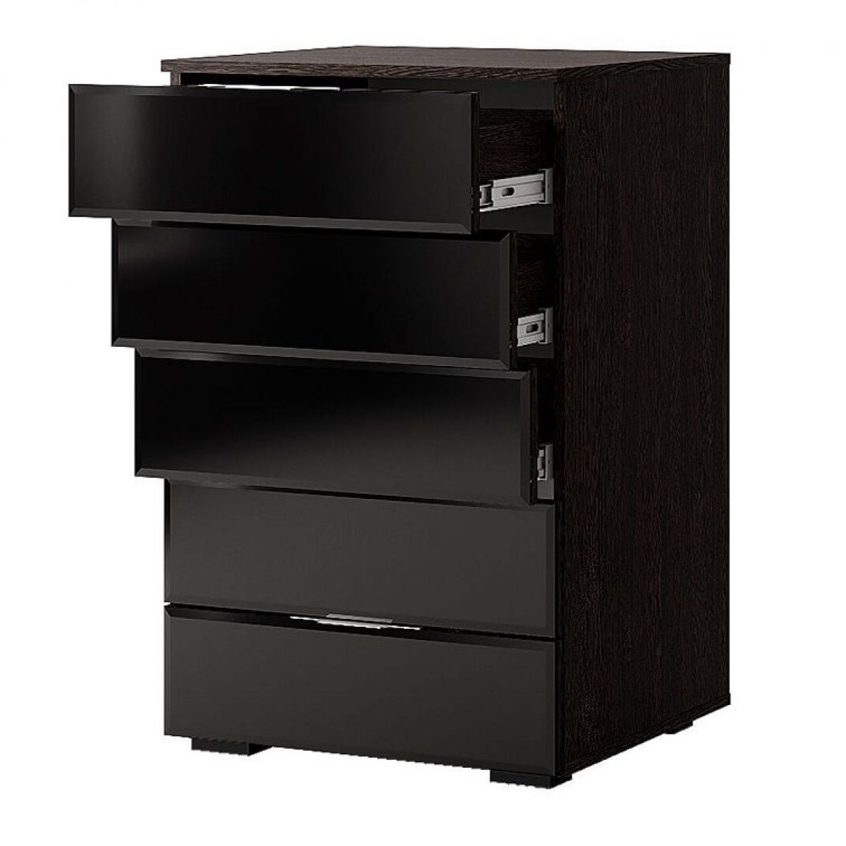 Комод Алекса (венге/черный) | фото 2