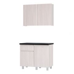 Кухня Тренд 1.0 м (Ясень белый) | фото 3