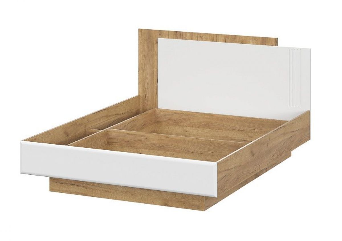 МИЛАН Спальня (Дуб Золотой/Белый матовый) | фото 3