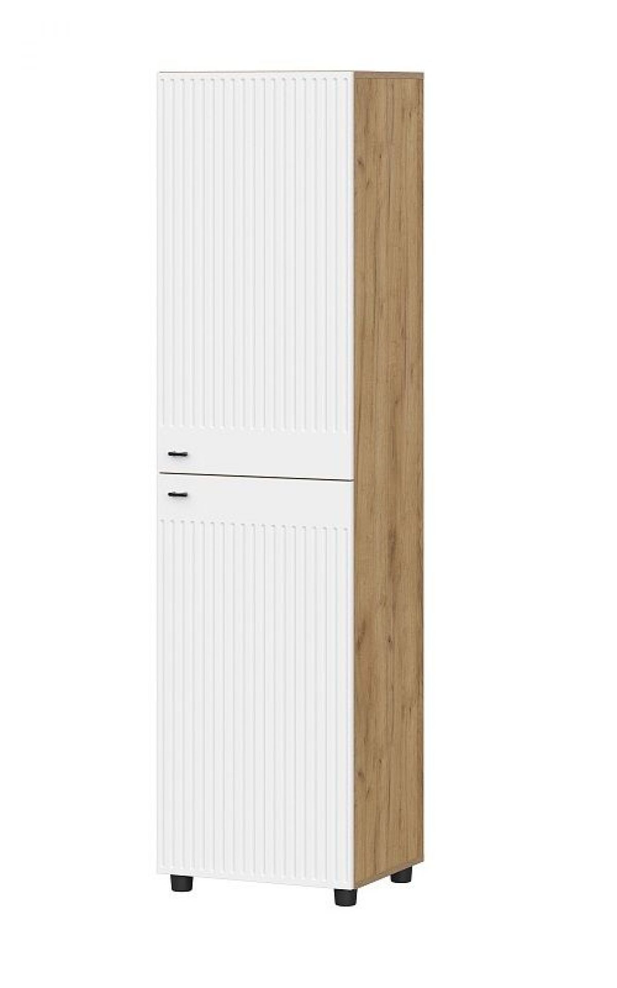 МИЛАН Спальня (Дуб Золотой/Белый матовый) | фото 21