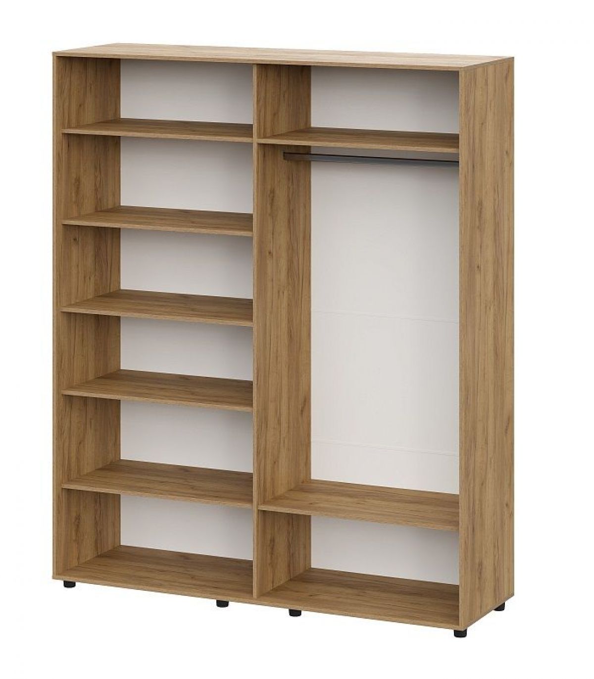 МИЛАН Спальня (Дуб Золотой/Белый матовый) | фото 42