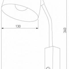 Бра TK Lighting Soho 4167 Soho Black | фото 2