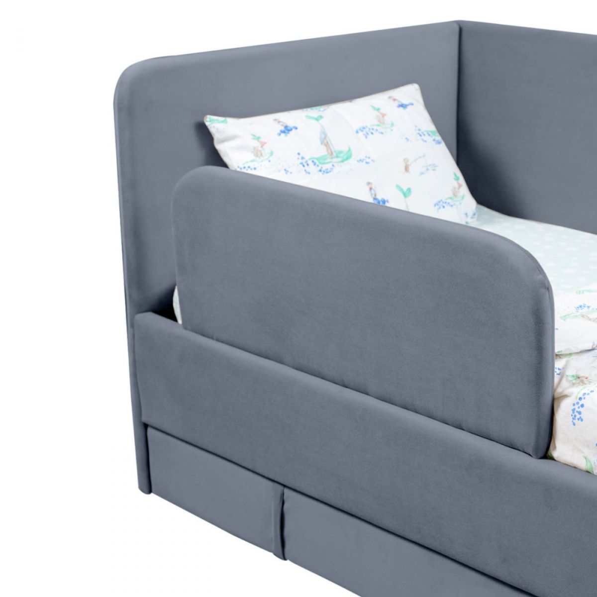 Кровать Юна (серый) | фото 5