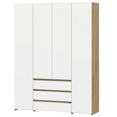 НЕКСТ 1 Спальня (Дуб Золотой/Белый) | фото 7