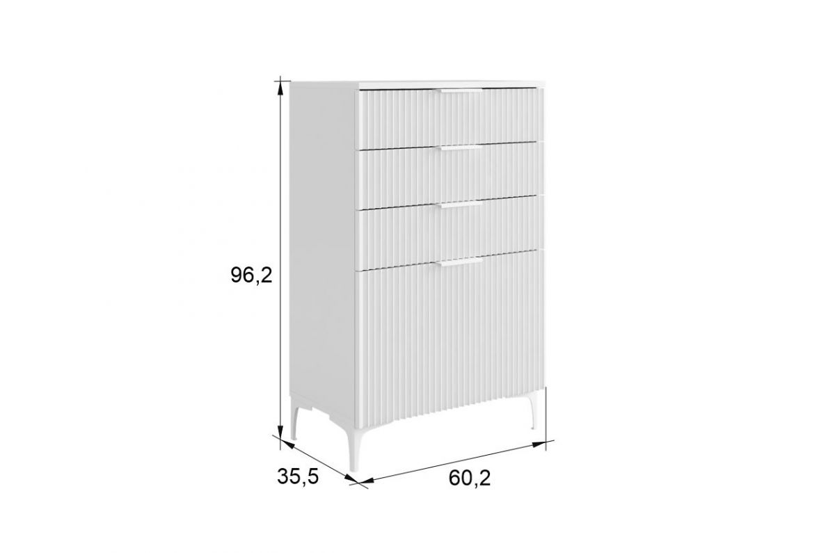ЗЕФИР Гостиная К1 (белое дерево/белый муар) | фото 2