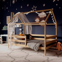 Кровать-домик 80*160 без покраски | фото 2