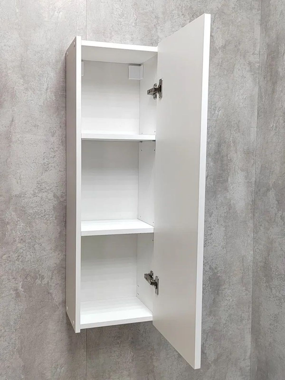 Шкаф навесной для ванной MH5-MA 300х960 (Белый-М 10.1.1) Белый глянец | фото 5