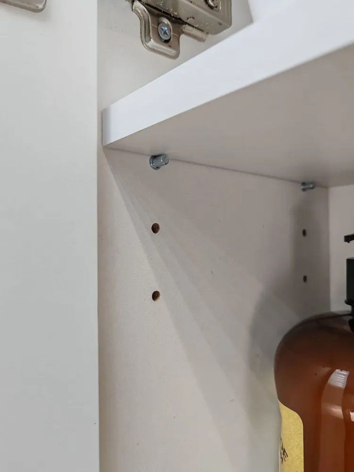 Шкаф пенал навесной для ванной MH11-MA 450х1548 (Белый-М 10.1.1) Белый глянец | фото 6