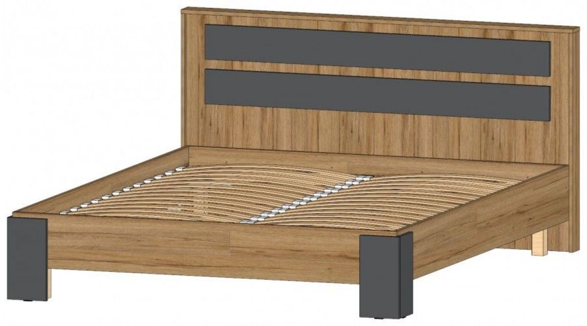 ЛЕНОРА Спальный гарнитур (модульный) графит | фото 4