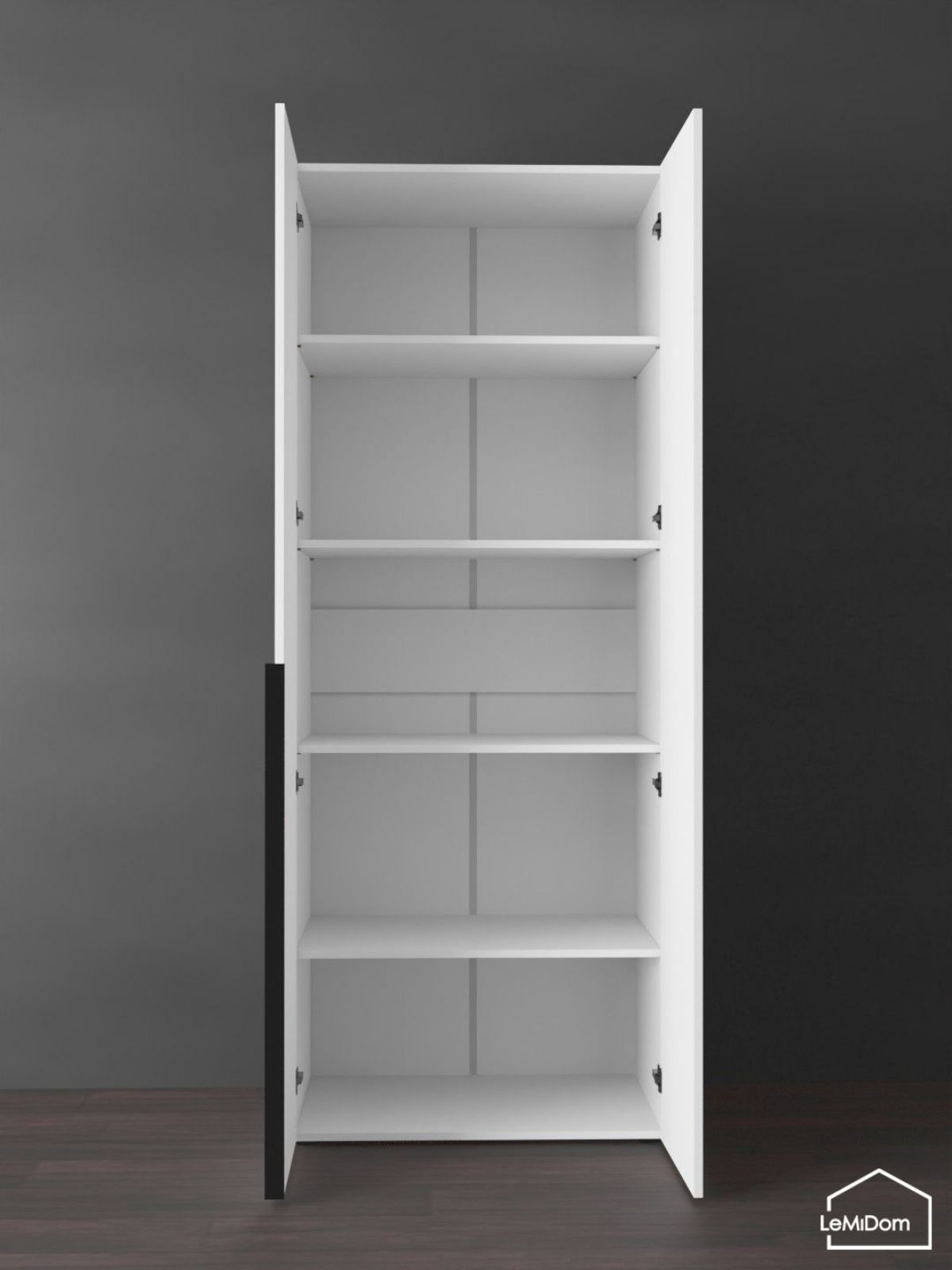 Шкаф Linnea MHR-2-2 2050х800х510 (Белый-М 11.1.2) | фото 4