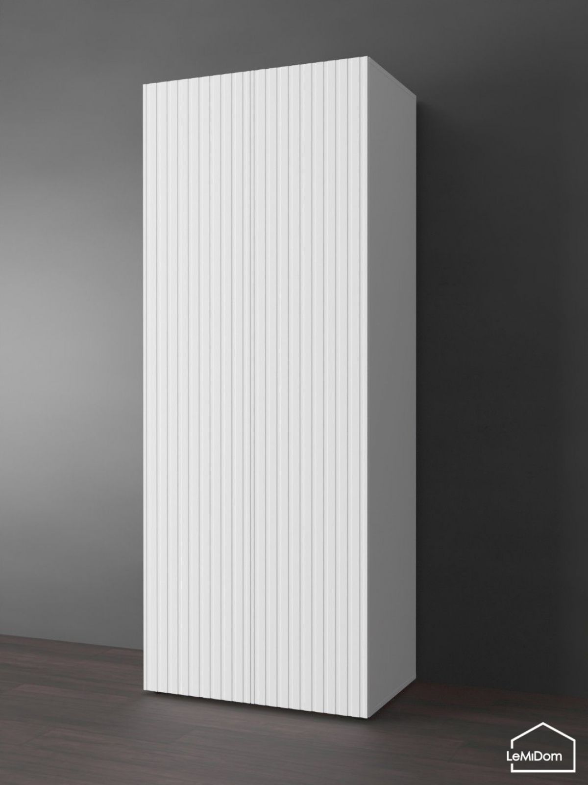 Шкаф Linnea MHR-2PO-2 2050х800х510 (Белый-М 11.1.1) | фото 5