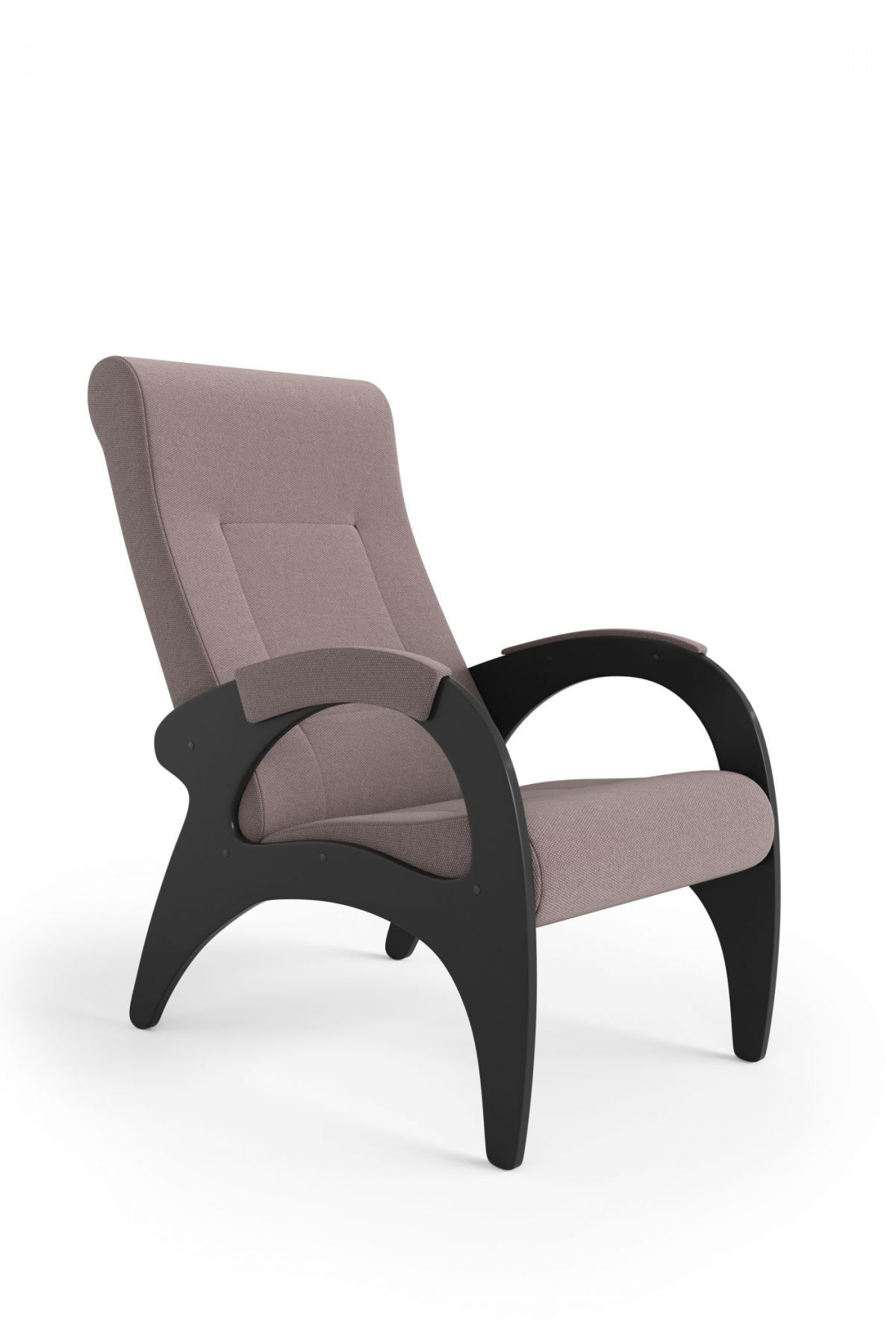 Кресло для отдыха Римини 19-Т-КМ (ткань/венге) КОФЕ С МОЛОКОМ | фото 2