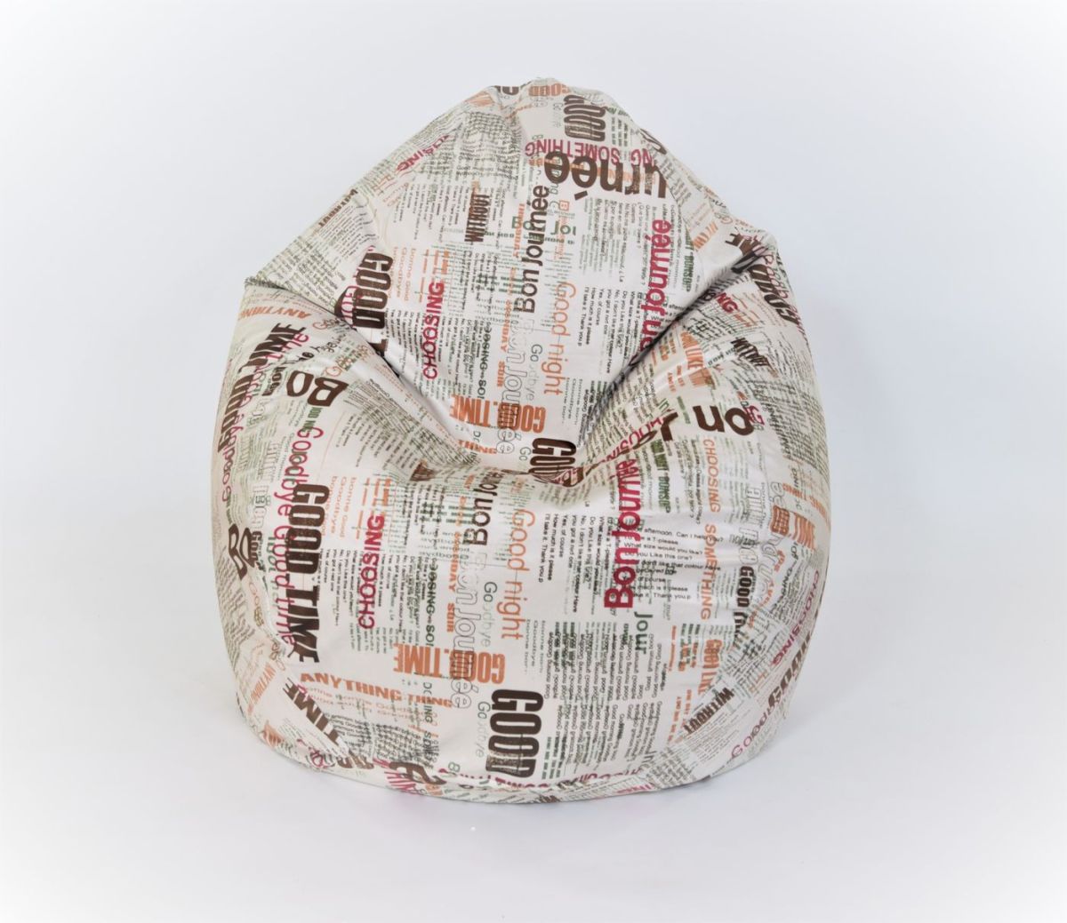 Кресло-мешок Макси (Велюр Принт 1) 100*h150 | фото 3