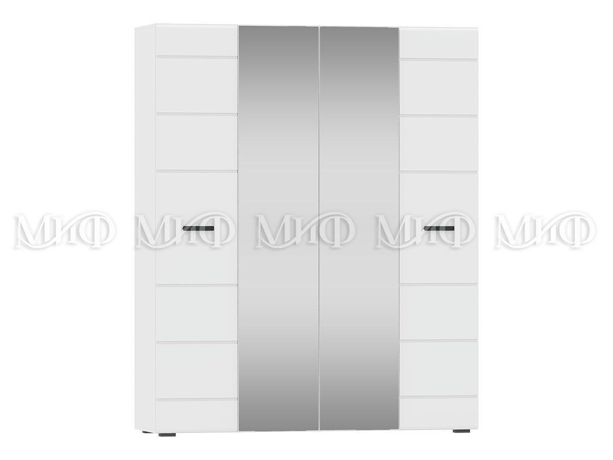 НЭНСИ NEW Спальный гарнитур (МДФ) Белый глянец холодный/Белый | фото 2