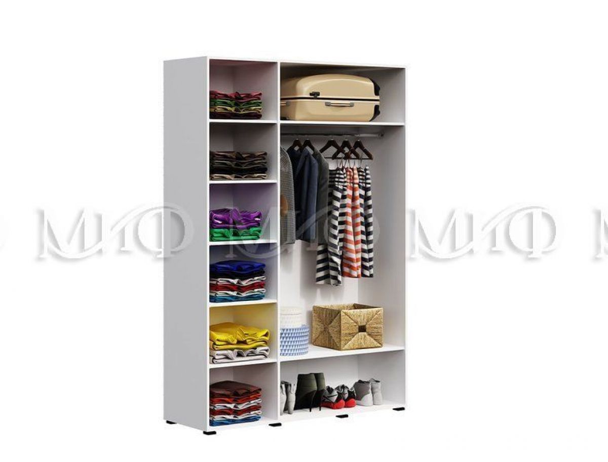 НЭНСИ NEW Спальный гарнитур (МДФ) Белый глянец холодный/Белый | фото 6